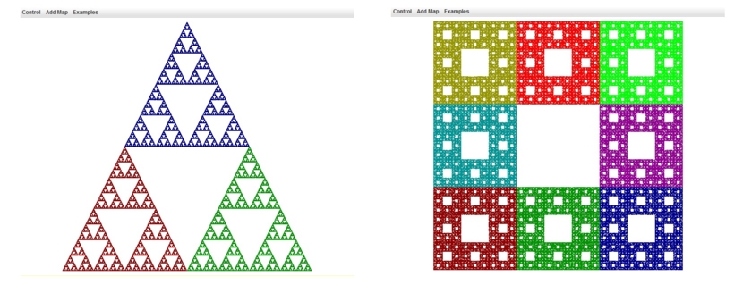 sierpinski und teppich